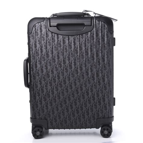 christian dior rimowa luggage|Dior Rimowa carry on.